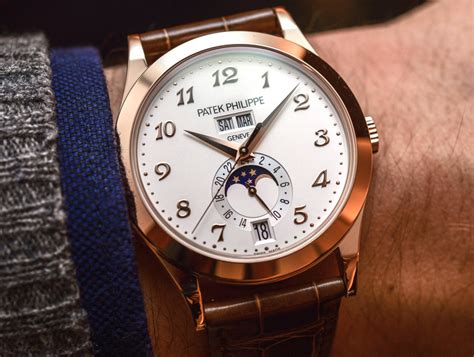 patek philippe annual calendar moonphase